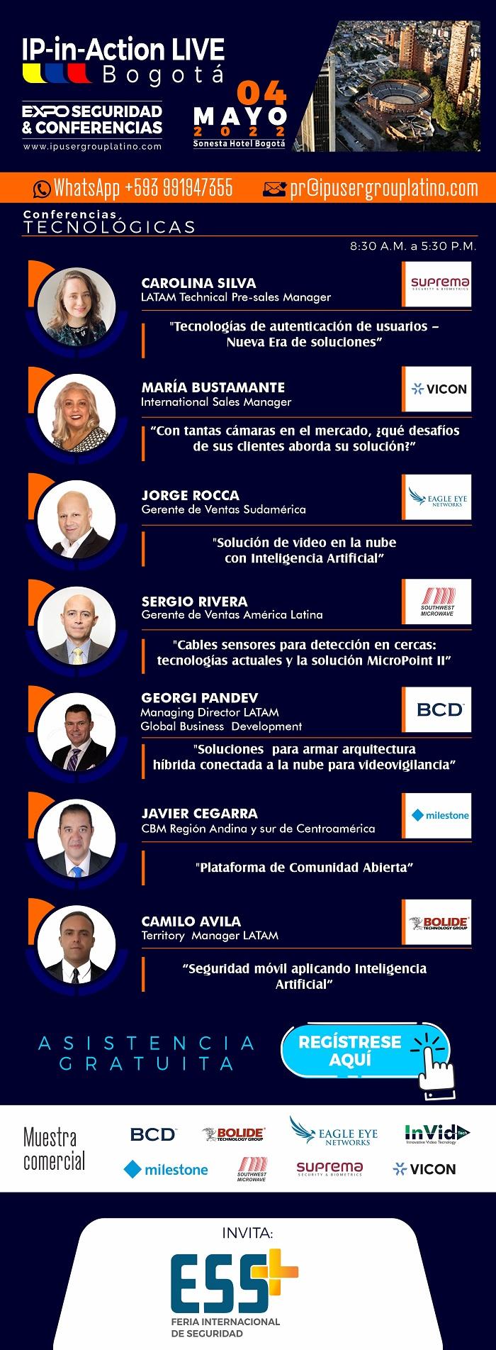 IP-in-Action LIVE Bogotá - Miércoles 04 mayo 2022 - Regístrese - clic aquí...