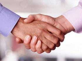 Shake hands